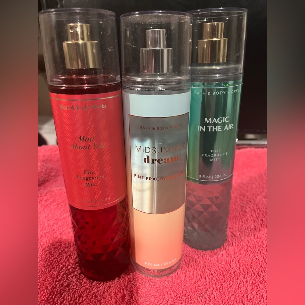 3 bath and body works fine fragrances